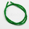 Natural Malaysia Jade Bead Strands G-M097-6mm-05-2