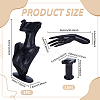 1Pc Woman Bust Shaped Resin Necklace Display Stands NDIS-UN0001-01B-3