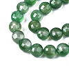 Natural Green Onyx Agate Beads Strands X-G-N326-100A-09-4