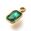 304 Stainless Steel Pendants STAS-Q346-03G-08-3