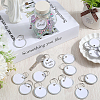 50Pcs Blank Aluminum Keychain KEYC-SP0001-12-3