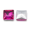 Pointed Back Glass Rhinestone Cabochons RGLA-T027-8x8mm-10-2