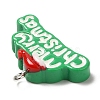 Christmas Opaque Resin Pendants CRES-D016-01A-3