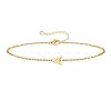 Simple Style Alloy Letter Link Bracelets WG5F19A-01-3