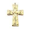 304 Stainless Steel Pendants STAS-R164-02G-1