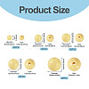 100Pcs 5 Styles Opaque Acrylic Beads MACR-TADJ0001-12D-4