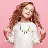 Bear Resin Pendant Necklaces & Beaded Bracelets & Dangle Earrings SJEW-AN0001-36-6