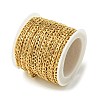 10M Ion Plating(IP) 304 Stainless Steel Figaro Chains CHS-G035-02E-G-3