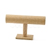 Linen T-Bar Bracelet Display Stands BDIS-WH0003-04B-2