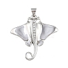 Brass Micro Pave Cubic Zirconia Pendants KK-A269-06P-1