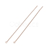 Ion Plating(IP) 304 Stainless Steel Stud Earring Finding X-STAS-E161-07RG-3