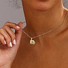10Pcs Brass Pave Cubic Zirconia Pendants KK-SZ0002-66-7