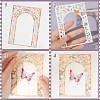 6 Sets 6 Styles Hollow Scrapbook Paper Pads SCRA-GF0001-07-6
