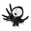 Halloween Resin Spider with Scary Eyeball LED Light Figurines Ornament AJEW-Z036-01A-4