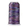Segment Dyed Round Polyester Sewing Thread OCOR-Z001-B-10-1