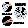 Gorgecraft 2Pcs 2 Styles Plastic Drawing Painting Stencils Templates DIY-GF0006-01B-3