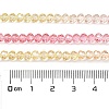 Transparent Painted Glass Beads Strands LS-DGLA-A034-T3mm-A09-3
