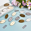 16Pcs 4 Colors Iron Decorative Buckles IFIN-FH0001-93-4
