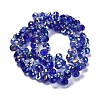 Electroplate Glass Beads Strands EGLA-D030-17C-2