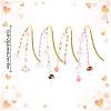 Alloy Hook Bookmarks AJEW-FI00003-2