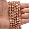 Natural Sunstone Beads Strands G-Z111-A30-2