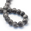 Baking Paint Glass Round Bead Strands X-DGLA-Q019-8mm-66-2