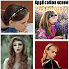 10Pcs Wide Stretch Sparkling Headband MRMJ-GF0001-45D-5