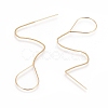 Brass Stud Earring Findings X-KK-S345-066-2