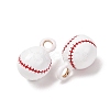 Alloy Enamel Pendants AL-CBAA1B9-07G-02-3