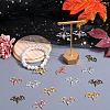 SUNNYCLUE 60Pcs 5 Colors Alloy Pendants FIND-SC0007-26-4