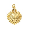 Brass Micro Pave Cubic Zirconia Pendants KK-N254-136D-G-1