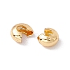Brass Crimp Beads Covers KK-P219-05B-G02-2
