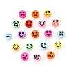Opaque Acrylic Beads MACR-YW0001-22C-7