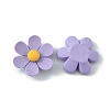 Opaque Resin Cabochons RESI-WH0026-75C-02-1