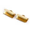 304 Stainless Steel Ribbon Ends STAS-B004-07G-B-2