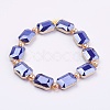 Opaque Glass Beads Strands EGLA-P040-A05-2
