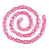 Acrylic Opaque Cable Chains PACR-N009-002F-2