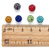 Pave Disco Ball Beads RB-H258-8MM-M-4