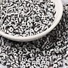 6/0 Opaque Colours Seep Glass Seed Beads SEED-F003-04A-12-1