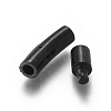 304 Stainless Steel Bayonet Clasps STAS-I013-4mm-B-1-4