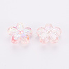 Transparent Acrylic Beads TACR-S154-45C-902-2