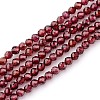 Natural Garnet Beads Strands X-G-K127-01F-2mm-1