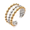 304 Stainless Steel Finger Rings RJEW-P170-02A-G-2