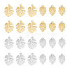 Unicraftale 24Pcs 4 Style 304 Stainless Steel Pendants STAS-UN0048-31-1