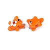Handmade Lampwork Bumpy Beads Strands LAMP-T021-25A-3