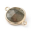 Labradorite Links Connectors G-B009-18G-3
