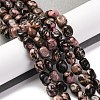 Natural Rhodonite Beads Strands G-G146-A07-01-2