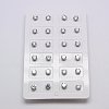 Cubic Zirconia Ear Studs STAS-E051-3G-2