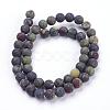 Natural Bloodstone Beads Strands G-F520-59-8mm-2
