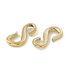 PVD Vacuum Plating 304 Stainless Steel S Hook Clasps STAS-G278-44G-3